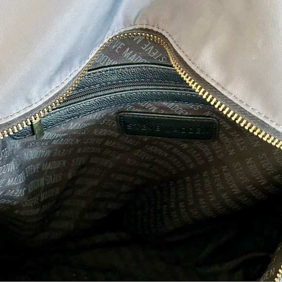 Steve Madden Gray & Black Backpack - Picture 9 of 13